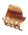 France Luxe Medium Gallery Jaw- Classic In Caramel Horn