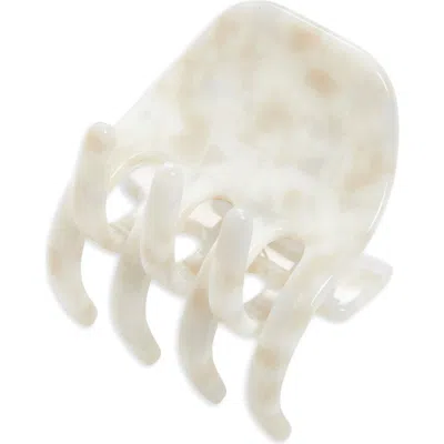 France Luxe Medium Gallery Jaw Clip In Coconut Milk