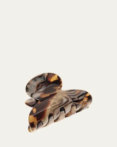 France Luxe Mini Couture Jaw- Classic In Brown