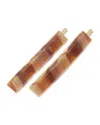 France Luxe Mod Bobby Pin Pair - Classic In Caramel Horn