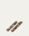 France Luxe Mod Bobby Pin Pair - Classic In Onyx