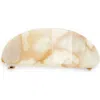 France Luxe Oval Ponytail Barrette In Carrara