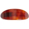 France Luxe Oval Ponytail Barrette In Tortoise
