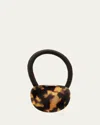 France Luxe Oval Ponytail Holder In Tokyo
