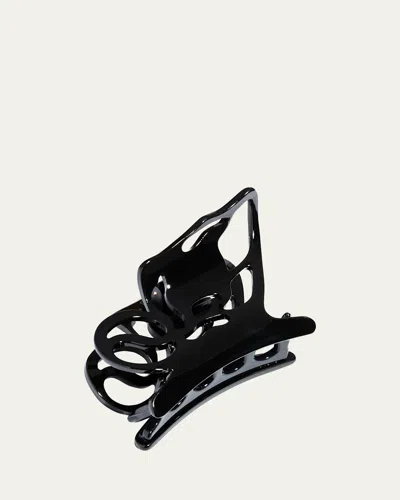France Luxe Papillon Jaw Hair Clip In Black