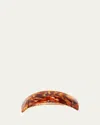 France Luxe Rectangle Volume Barrette In Africa