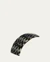 France Luxe Rectangle Volume Barrette In Empire