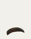 France Luxe Rectangle Volume Barrette In Mojave