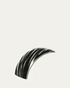 France Luxe Rectangle Volume Barrette In Tiger Black