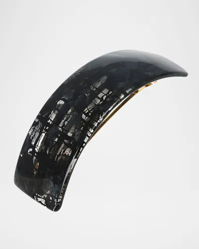France Luxe Rectangle Volume Hair Barrette In Misty
