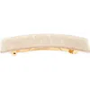 France Luxe Rectangular Barrette