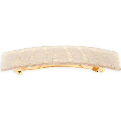 France Luxe Rectangular Barrette