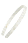 France Luxe Classic Ultra-comfort Headband In Coconut Milk