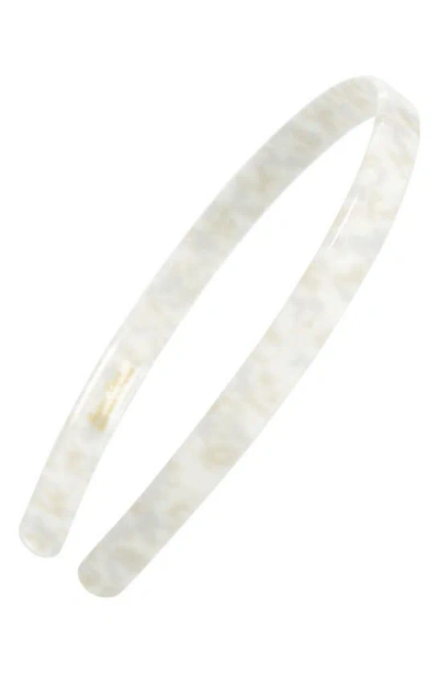 France Luxe Classic Ultra-comfort Headband In Coconut Milk