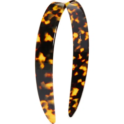 France Luxe Slim Headband In Black