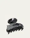 France Luxe Small Couture Jaw Clip In Festival Black