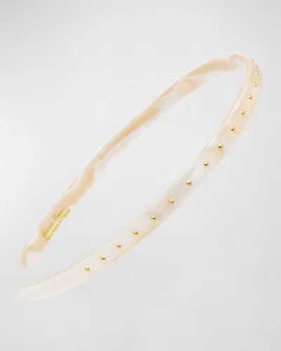 France Luxe Studded 1/4" Ultracomfort Headband In Alba
