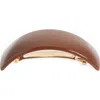 France Luxe 'volume' Rectangle Barrette In Brown