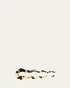 France Luxe Wavy Tooth Chignon Pin In Ivory Tokyo