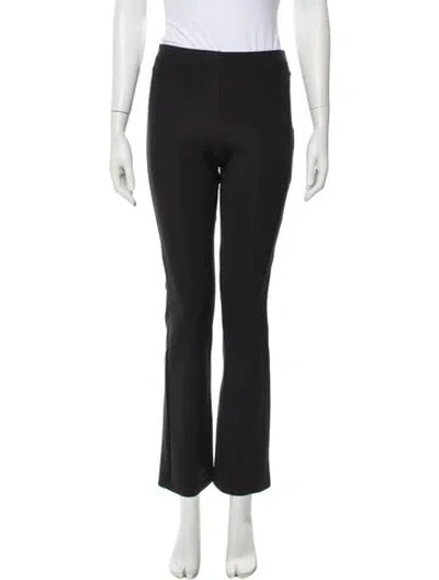 Pre-owned Frances De Lourdes Straight Leg Pants In Gray