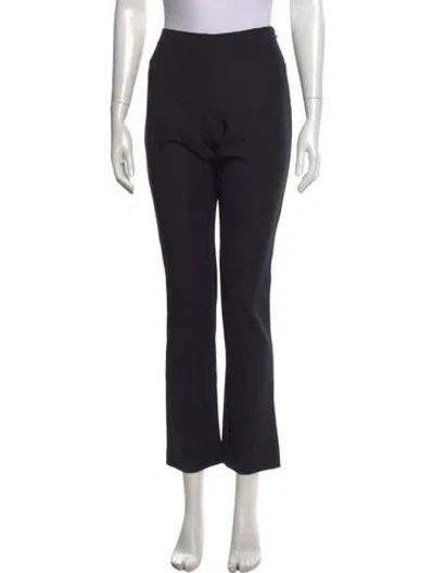 Pre-owned Frances De Lourdes Straight Leg Pants W/ Tags In Black