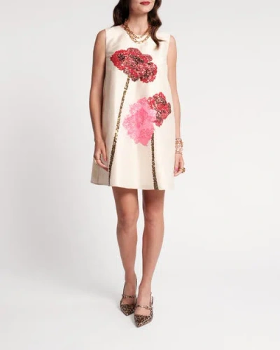 Frances Valentine Alice Shift Dress Poppy In Multi