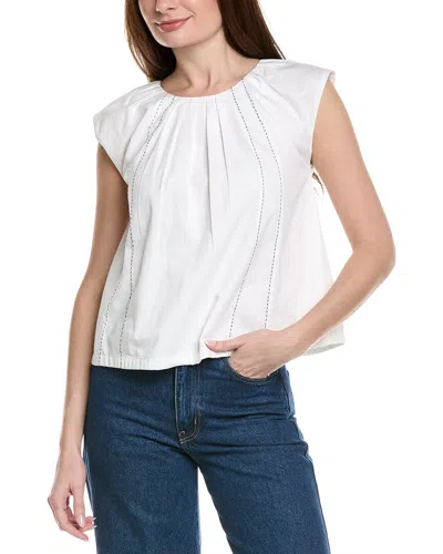 Frances Valentine Bailey Top In White