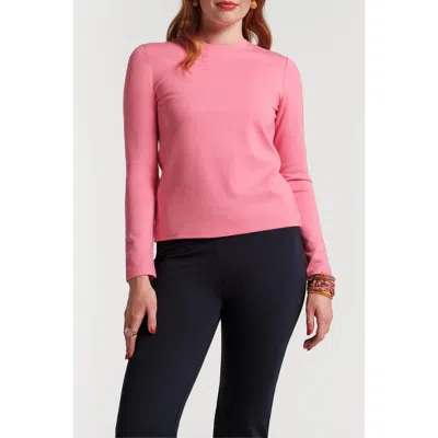 Frances Valentine Ballet Top In Pink