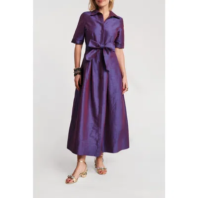Frances Valentine Bella Maxi Dress In Purple