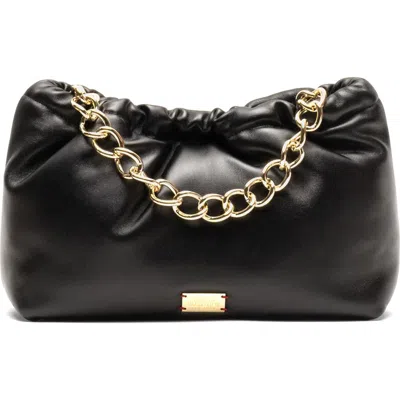 Frances Valentine Bici Leather Crossbody Bag In Black