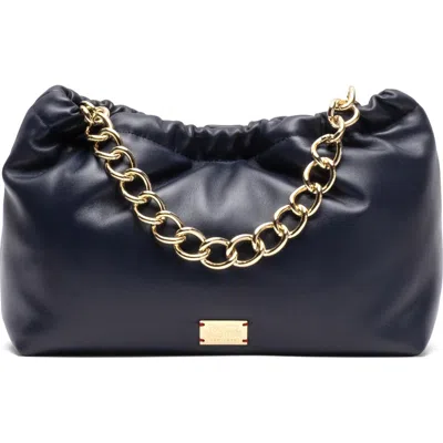 Frances Valentine Bici Leather Crossbody Bag In Black