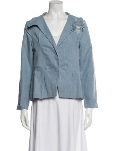 Pre-owned Frances Valentine Blazer In Blue
