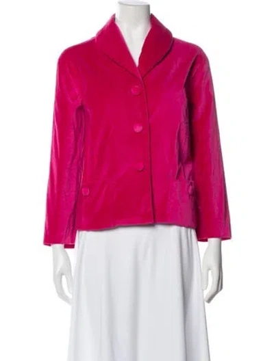 Pre-owned Frances Valentine Blazer W/ Tags In Pink
