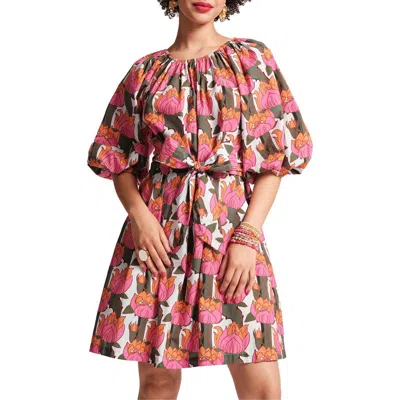 FRANCES VALENTINE FRANCES VALENTINE BLISS MINI DRESS COTTON
