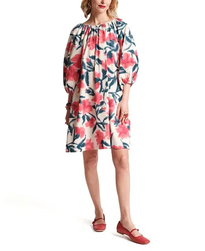 Frances Valentine Bliss Mini Dress In Pink/multi
