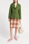 Frances Valentine Bobby Blazer In Fern