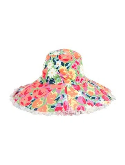 Pre-owned Frances Valentine Bucket Hat In Green