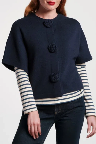 Frances Valentine Carnegie Shrug Solid In Multi