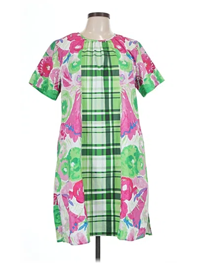 Pre-owned Frances Valentine Casual Dress In Green