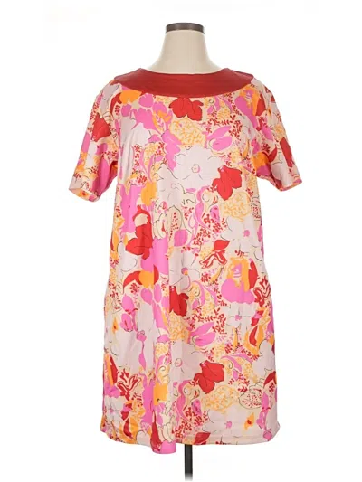 Pre-owned Frances Valentine Casual Dress In Pink