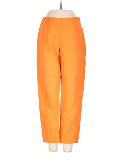 Pre-owned Frances Valentine Casual Pants In Orange