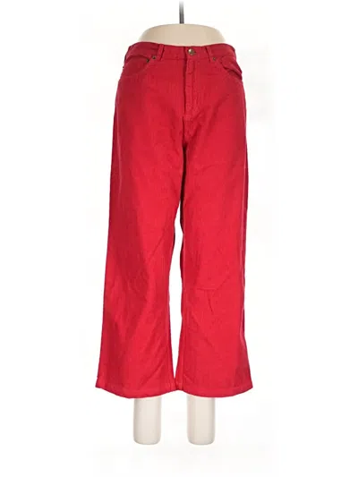 Pre-owned Frances Valentine Casual Pants In Red
