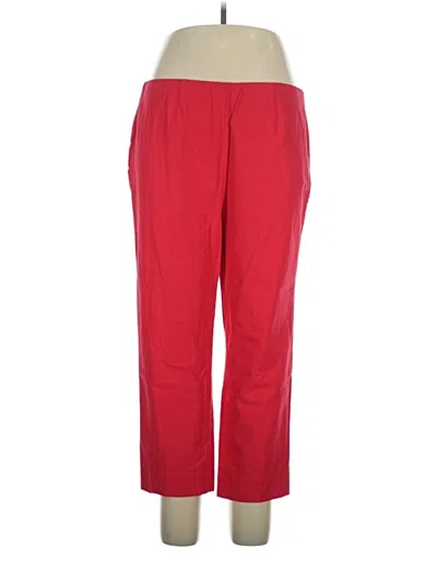 Pre-owned Frances Valentine Casual Pants In Red
