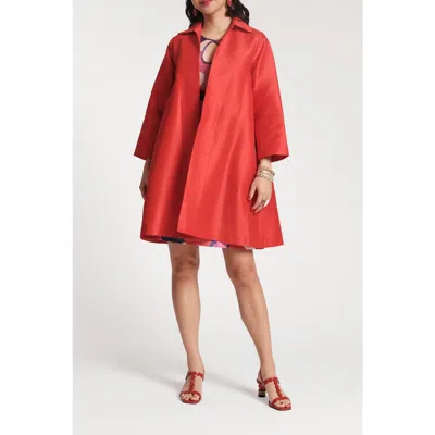 Frances Valentine Charlotte Topper In Brown