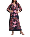 Frances Valentine Charming Caftan In Black