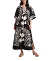 Frances Valentine Charming Caftan In Black
