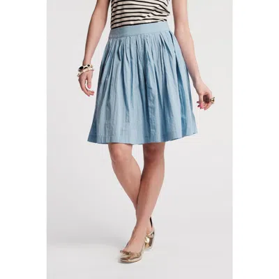 Frances Valentine Claire Skirt In Blue