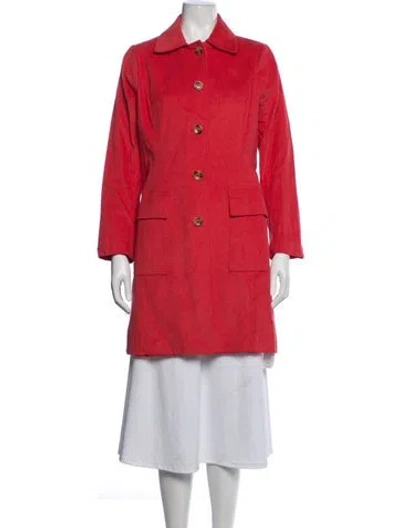 Pre-owned Frances Valentine Coat In Red