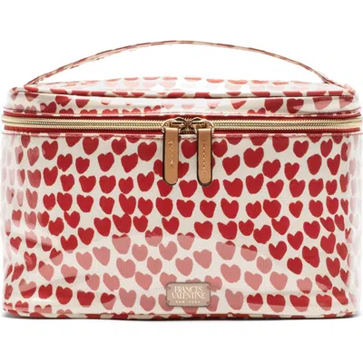 Frances Valentine Cosmetics Train Case In Multi