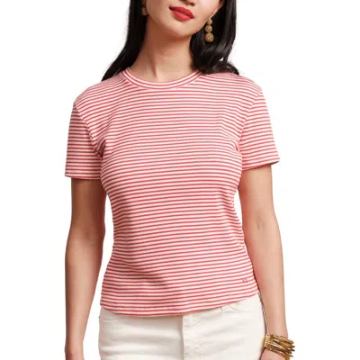 FRANCES VALENTINE FRANCES VALENTINE CREWNECK T RIBBED STRIPE